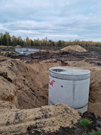 Schron na poligonie wojskowym 